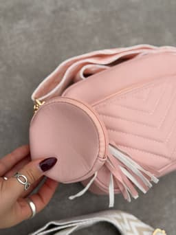 Cartera Bandolera con correa y monedero - imagen