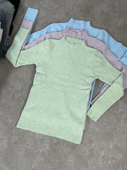 Polera morley de hilo - imagen