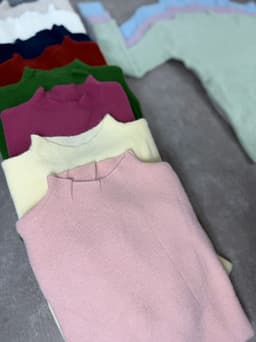 Polera morley de hilo - imagen