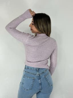 Polera morley de hilo - imagen