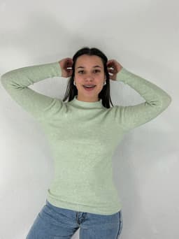 Polera morley de hilo - imagen