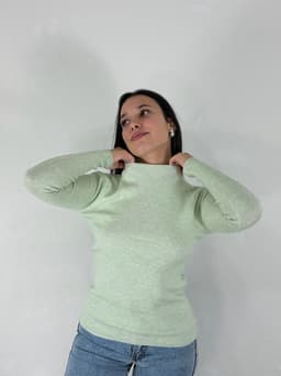 Polera morley de hilo - imagen