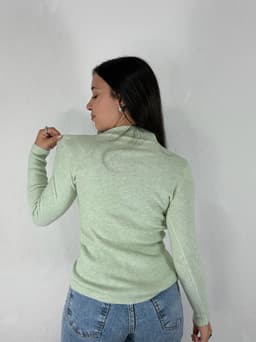 Polera morley de hilo por mayor ($ 390 c/u mínimo 6 unidades) - imagen