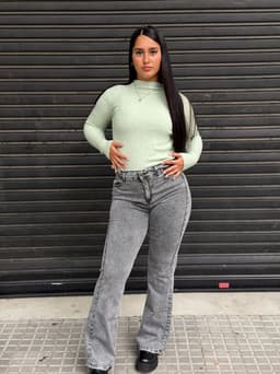 Polera morley de hilo por mayor ($ 390 c/u mínimo 6 unidades) - imagen