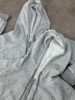 Campera con cierre y Capucha Bianca por mayor ($ 490 c/u mínimo 12 unidades) - imagen