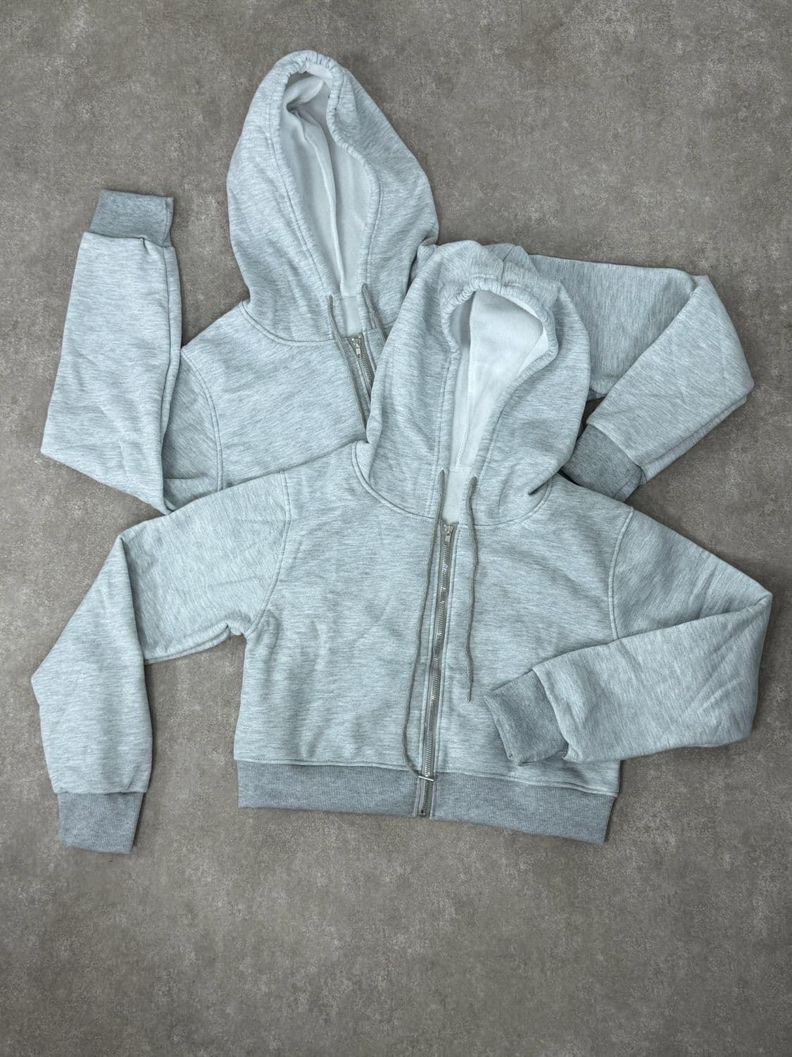 Campera con cierre y Capucha Bianca por mayor ($ 490 c/u mínimo 12 unidades)