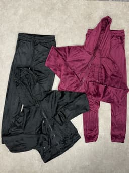 Conjunto con Campera y gorro Plush Celine por mayor ($590 c/u mínimo 12 unidades) - imagen