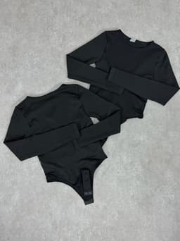 Body reductor manga larga por mayor ($298 c/u mínimo 10 unidades) - imagen