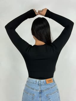 Body reductor manga larga por mayor ($298 c/u mínimo 10 unidades) - imagen