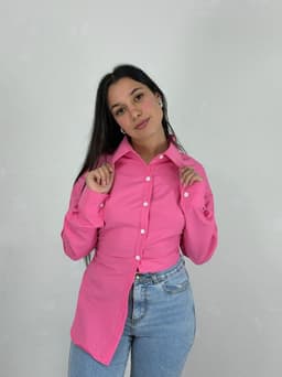 Camisa Basica Greta por mayor ($390 c/u mínimo 6 unidades) - imagen