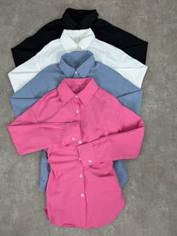 Camisa Basica Greta por mayor ($390 c/u mínimo 6 unidades) - imagen