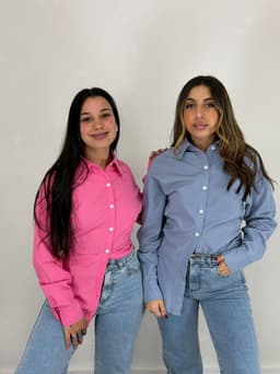 Camisa Basica Greta por mayor ($390 c/u mínimo 6 unidades) - imagen