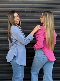 Camisa Basica Greta por mayor ($390 c/u mínimo 6 unidades) - imagen