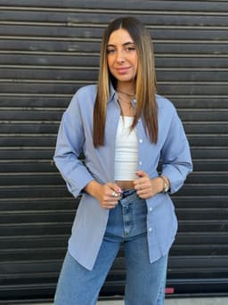 Camisa Basica Greta por mayor ($390 c/u mínimo 6 unidades) - imagen
