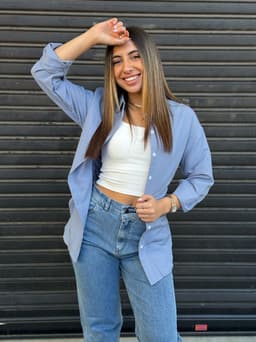 Camisa Basica Greta por mayor ($390 c/u mínimo 6 unidades) - imagen
