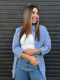 Camisa Basica Greta por mayor ($390 c/u mínimo 6 unidades) - imagen