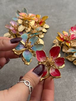 Pinza Viola por mayor ($ 50 c/u mínimo 12 unidades) - imagen