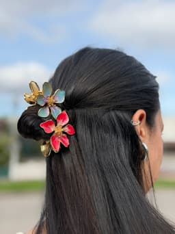 Pinza Viola por mayor ($ 50 c/u mínimo 12 unidades) - imagen