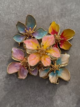 Pinza Viola por mayor ($ 50 c/u mínimo 12 unidades) - imagen