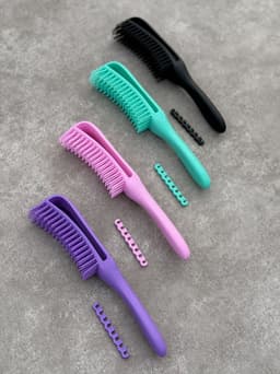 Cepillo desenrredante flexible por mayor ( Pack de 12 a $70 c/u ) - imagen
