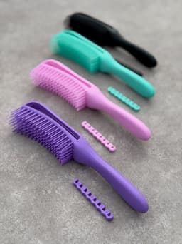 Cepillo desenrredante flexible por mayor ( Pack de 12 a $70 c/u ) - imagen