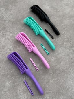 Cepillo desenrredante flexible por mayor ( Pack de 12 a $70 c/u ) - imagen