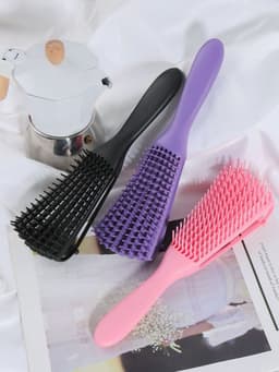 Cepillo desenrredante flexible por mayor ( Pack de 12 a $70 c/u ) - imagen