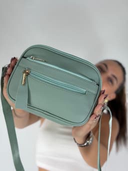 Cartera bandolera con correa por mayor ( Pack de 12 a $ 360 c/u ) - imagen