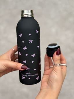 Botella termica con coquette por mayor ( Pack de 12 a $ 290 c/u ) - imagen