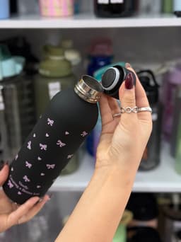 Botella termica con coquette por mayor ( Pack de 12 a $ 290 c/u ) - imagen