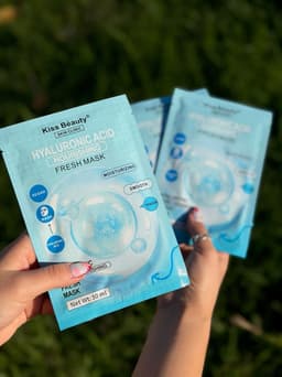 Mascarilla facial de acido hialuronico