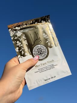 Mascarilla facial silver