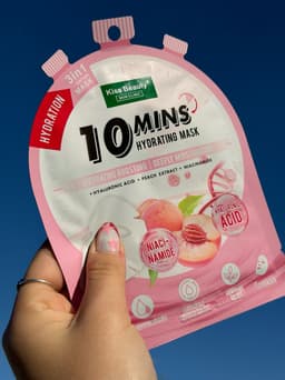 Mascarilla facial hidratante 10 min
