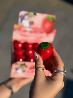 Balsamo para labios de frutilla - imagen