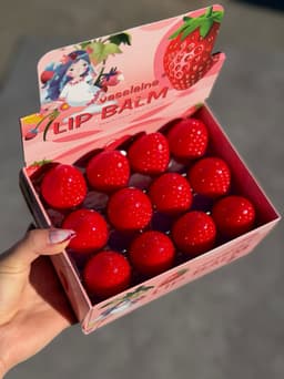 Balsamo para labios de frutilla - imagen