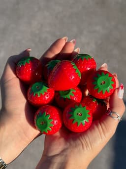 Balsamo para labios de frutilla