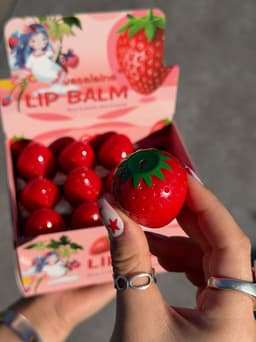 Balsamo para labios de frutilla - imagen