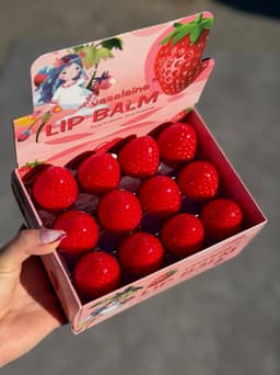 Balsamo para labios de frutilla - imagen