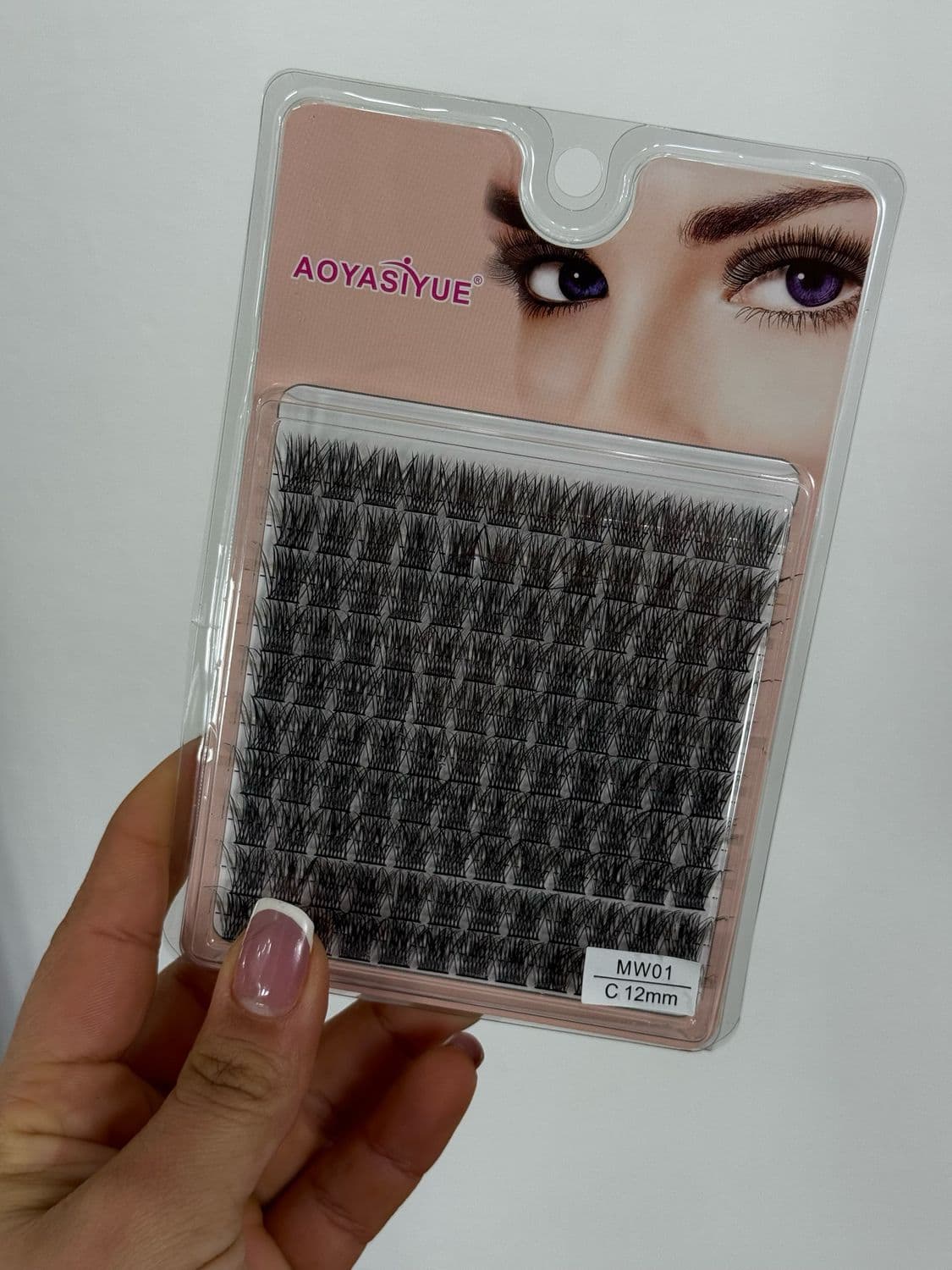 Estuche de pestañas pelo a pelo por MAYOR ($150 c/u Pack de 12 unidades)