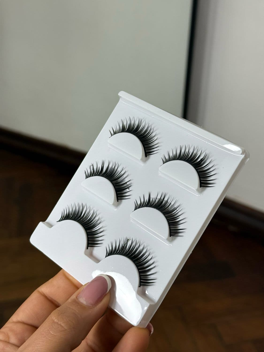 Estuche de pestañas postizas 3 pares X MAYOR (50 c/u paquete minimo de 12 unidades)