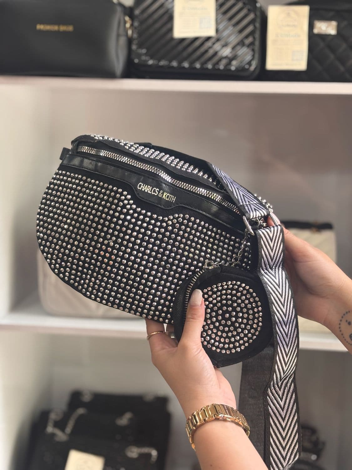 Riñonera Cartera Lurex