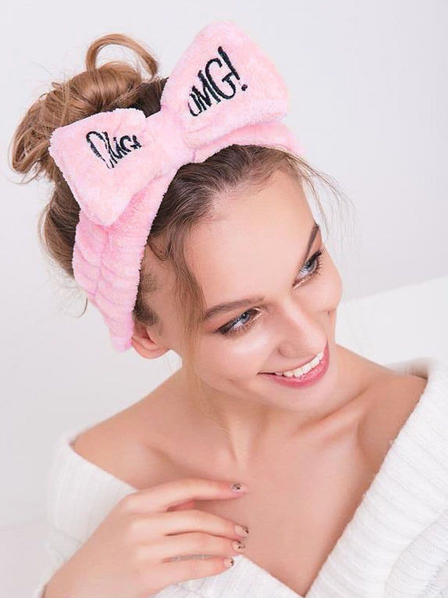 Vincha para maquillaje por MAYOR ($70 c/u paquete de 6 unidades)
