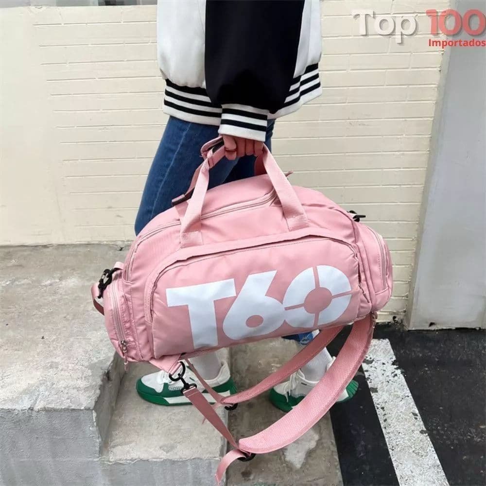 Bolso deportivo Vibe por MAYOR ($450 c/u paquete de 6 unidades en color rosa)